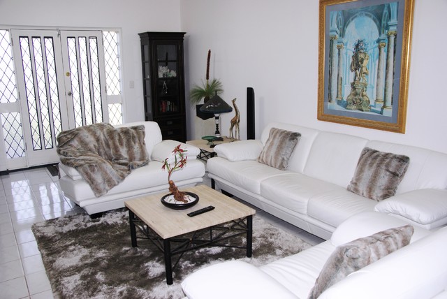 Madison Residence contemporary-vardagsrum