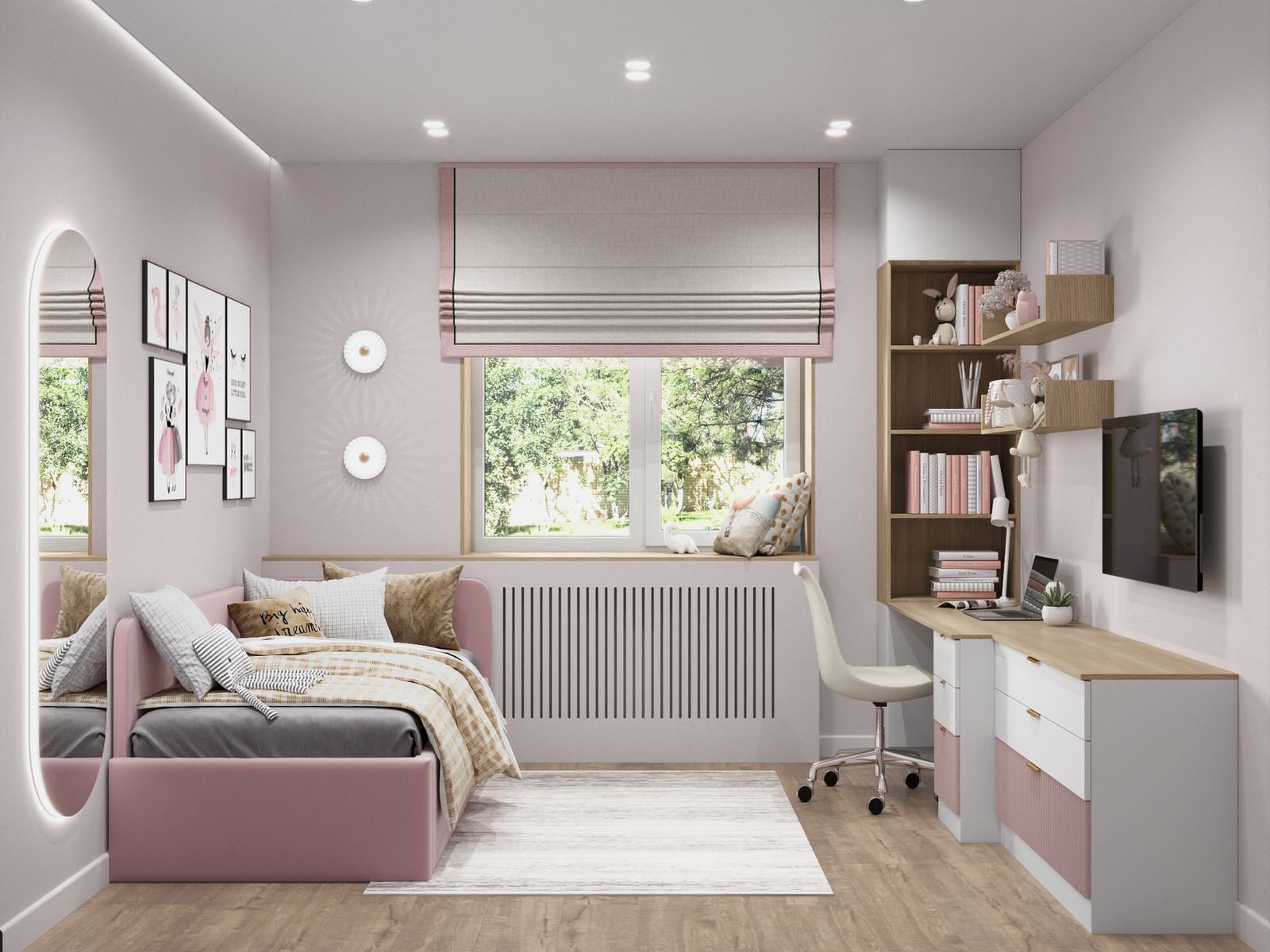 Частный одноэтажный дом