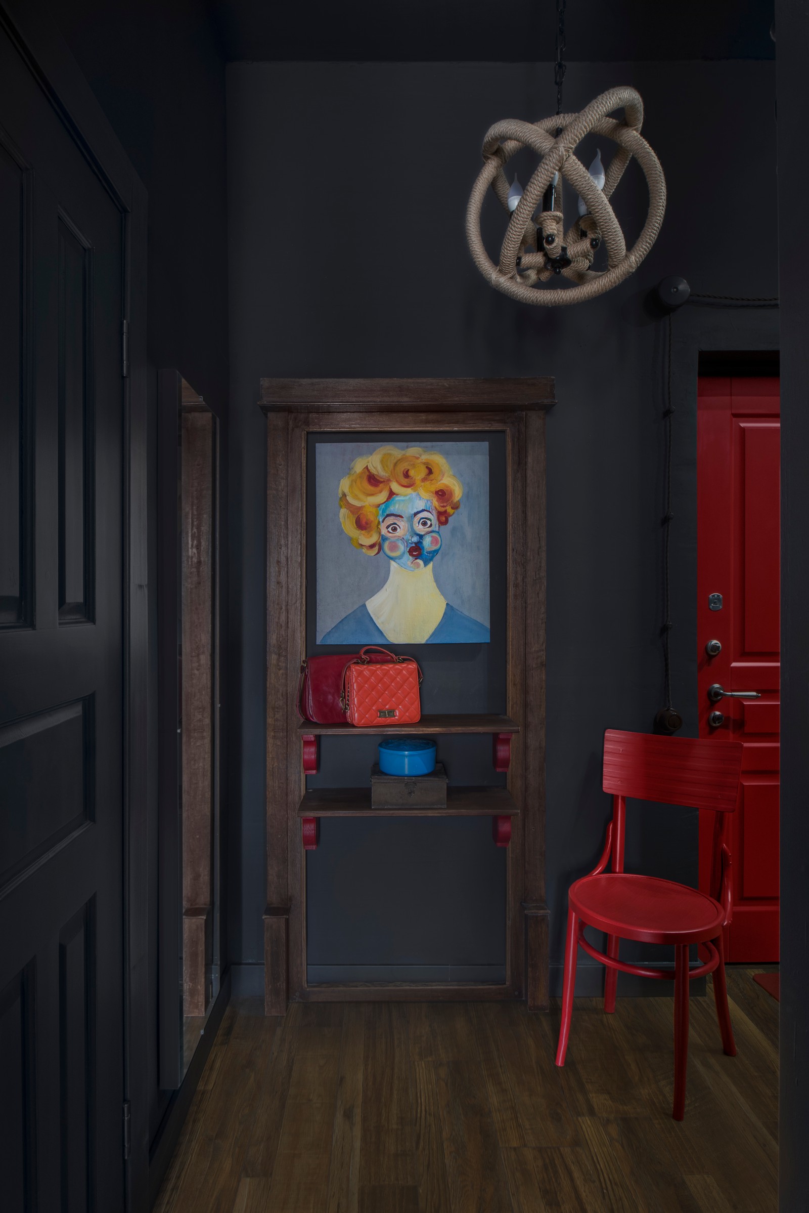 Душевный лофт. Прихожая