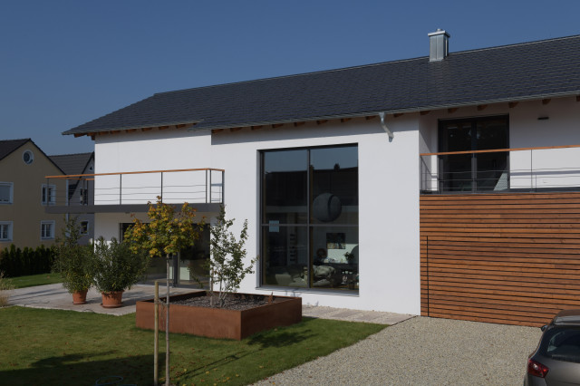 Projekt BK1 contemporary-fasad