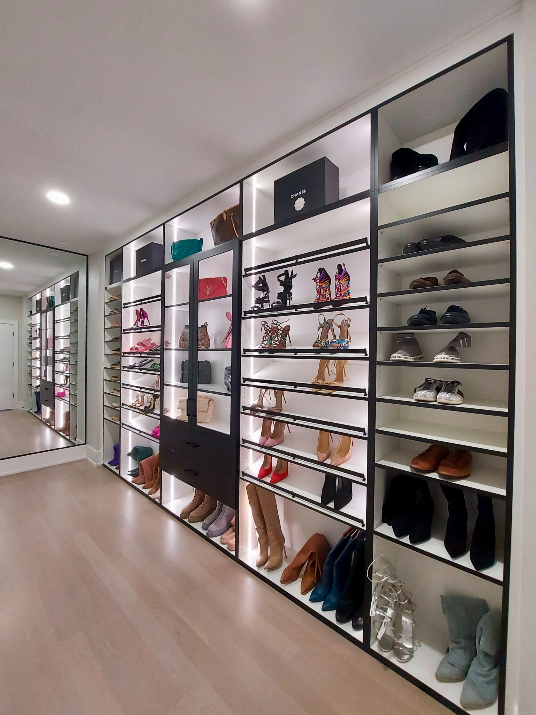 Burr Ridge Custom Contemporary Closet