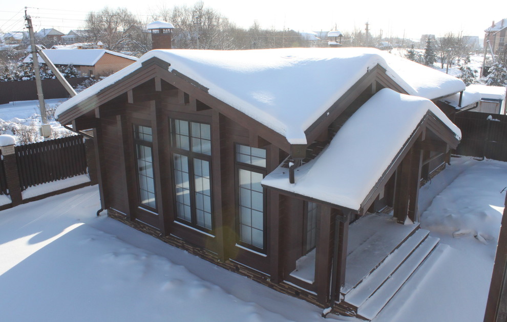 Баня из кл.бруса 80 м2 проект "Марта"