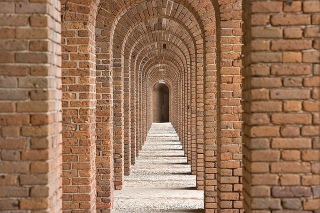 Brick Arche Walkway Wallpaper Wall Mural Self Adhesive Brick Arche Walkway Wallpaper Wall Mural Self Adhesive