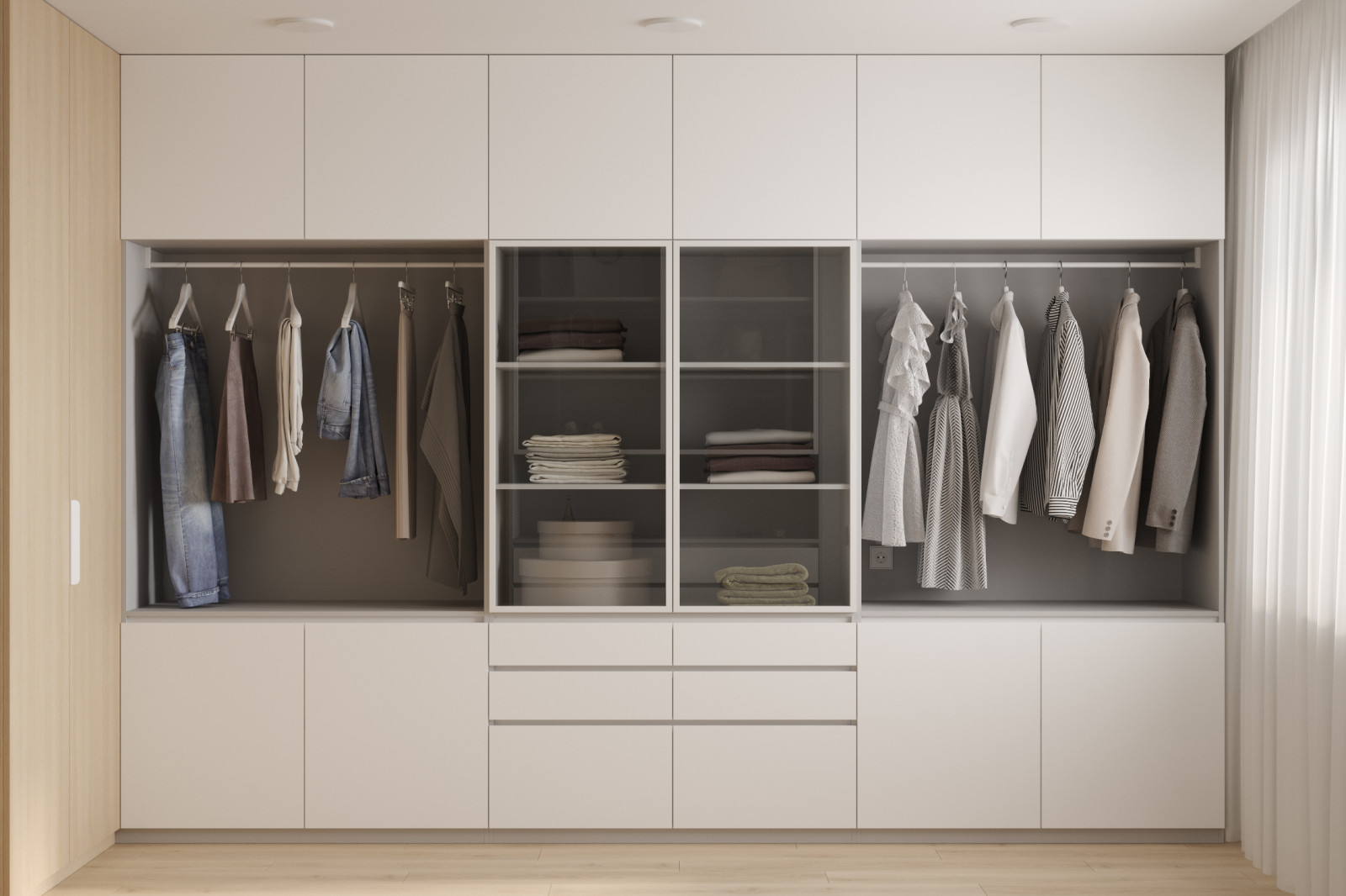 Светлая квартира для косметолога