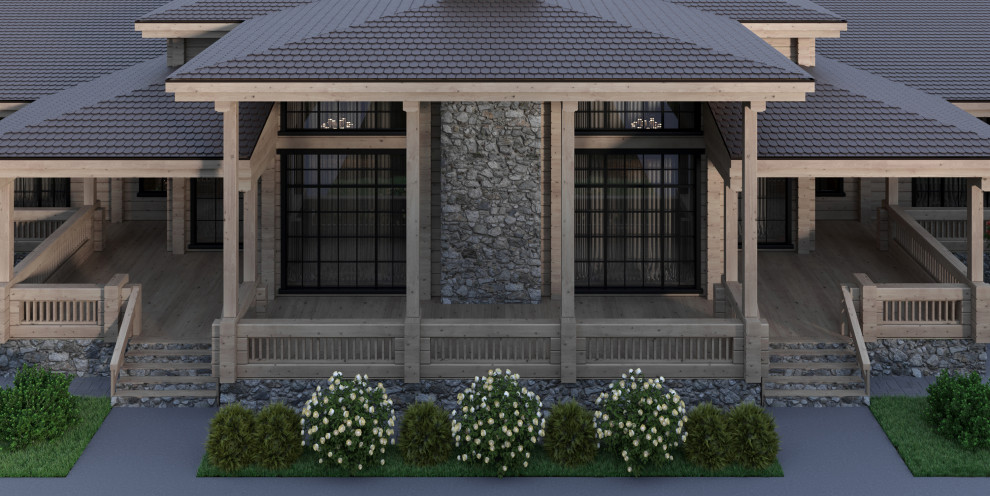 Загородный дом в стиле шале