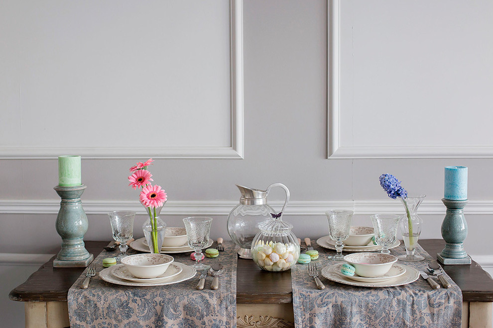Весенняя сервировка стола