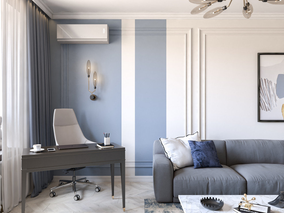 Двухкомнатная квартира в Барнауле. Современная классика