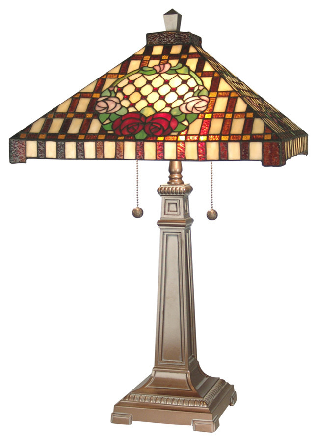 Dale Tiffany 8920/739 Mission Rose Table Lamp