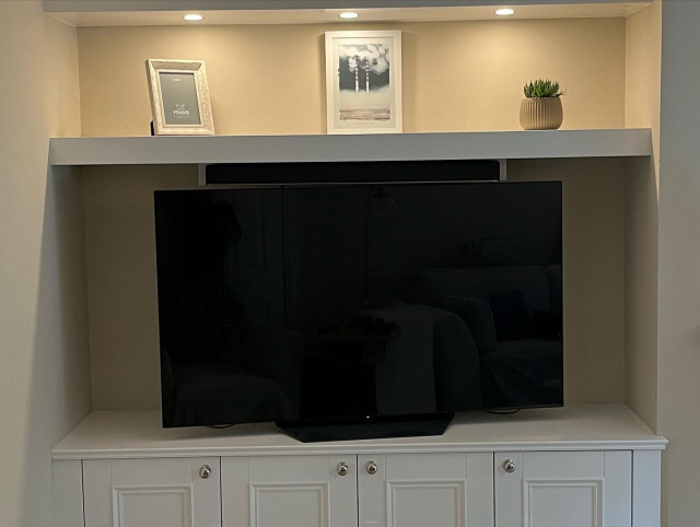 Alcove Units contemporary-family-room