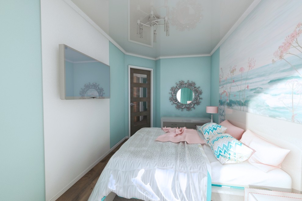 Дизайн спальни. ЖК Урожайный, Адлер