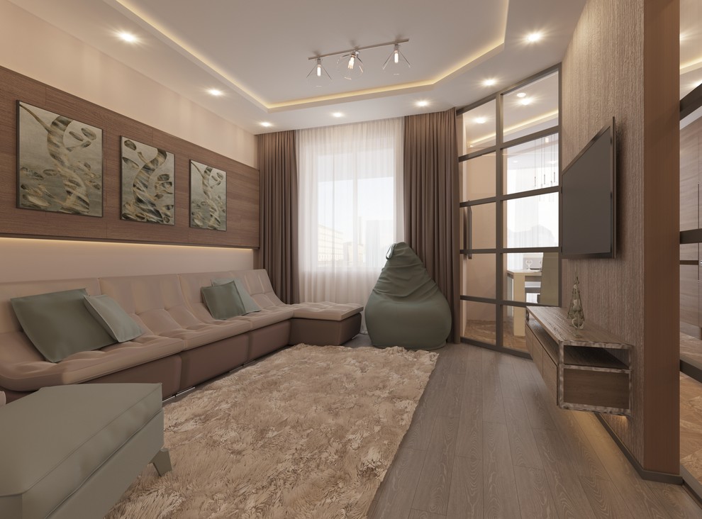 Дизайн-проект 2-х комнатной квартиры по ул.Ш.Джигкаева, г.Владикавказ