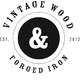 Vintage Wood & Forged Iron