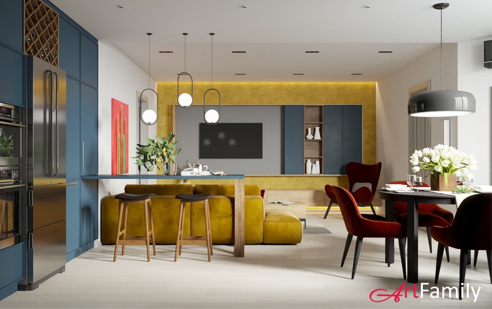 Квартира в ЖК "Пушкинский" площадью 93,2 м.кв.