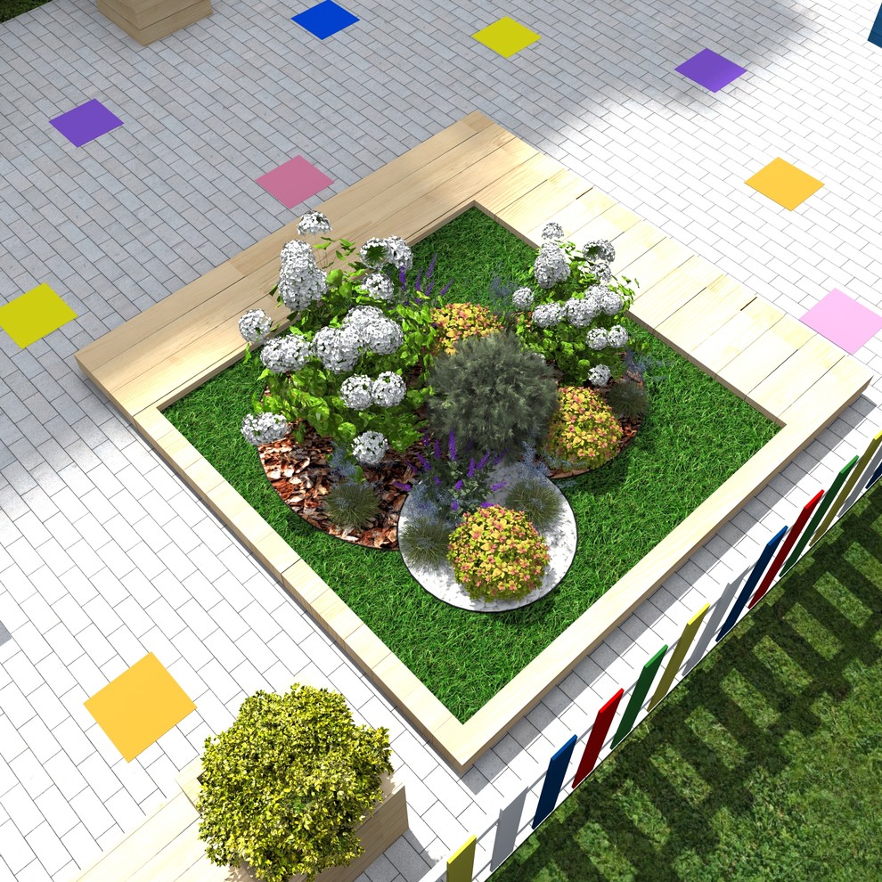 Проект игровой площадки детского клуба