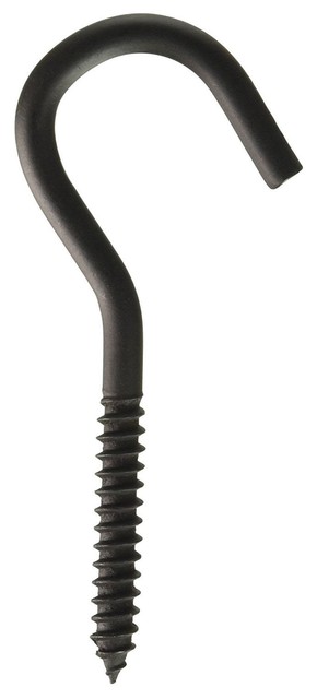 Wrought Iron Ceiling Screw Hook Anchor 88in Opening