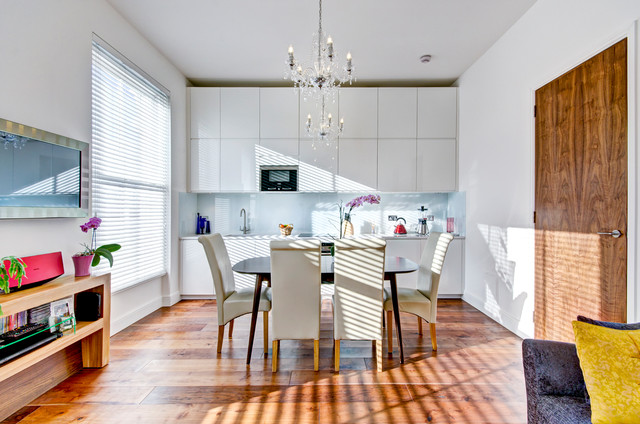 West London Refurbished Flat contemporary-kitchen