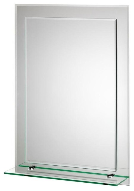 Bathroom Mirrors Beveled Edge rydal beveled edge double layer wall mirror, 20"lx16"w Bathroom Mirrors Beveled Edge rydal beveled edge double layer wall mirror, 20"lx16"w