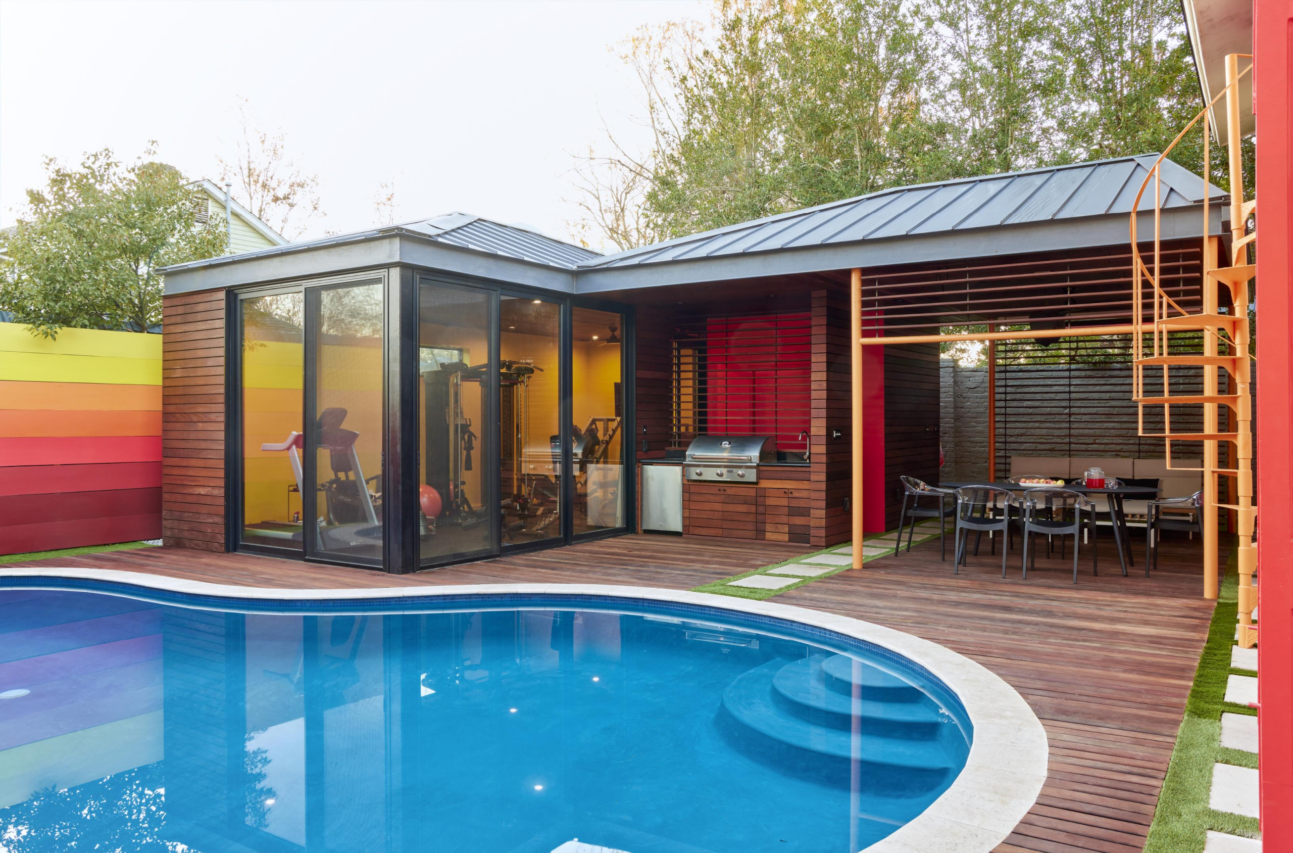 Saturated Backyard Renovation