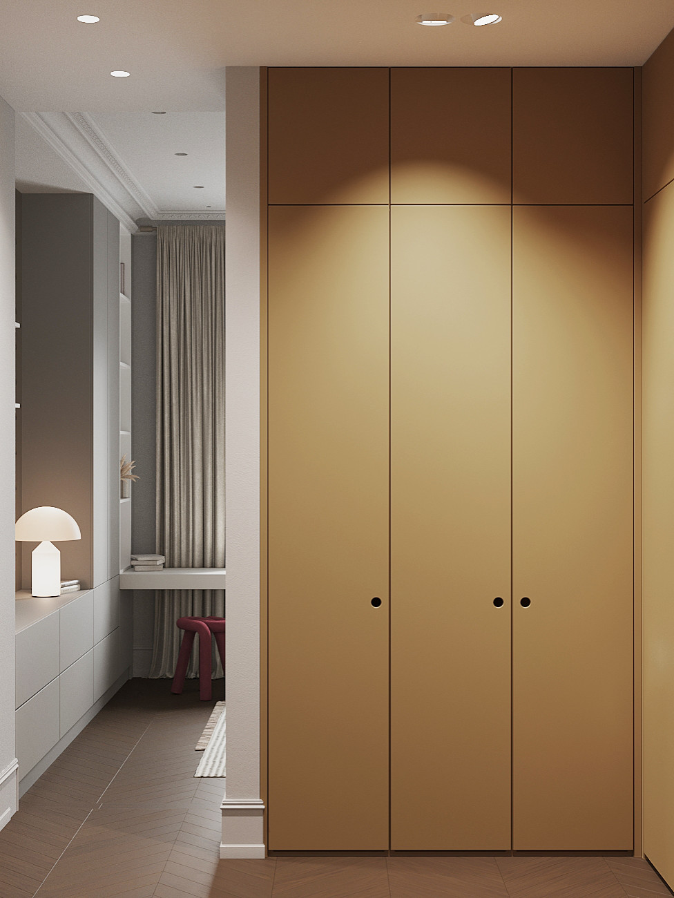 Яркая квартира с баром