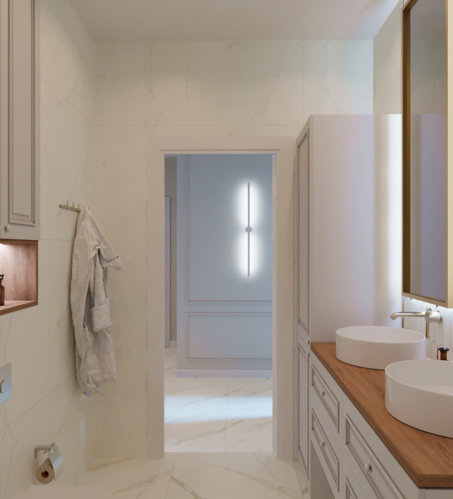 Квартира в стиле неоклассика в ЖК FAMILIA