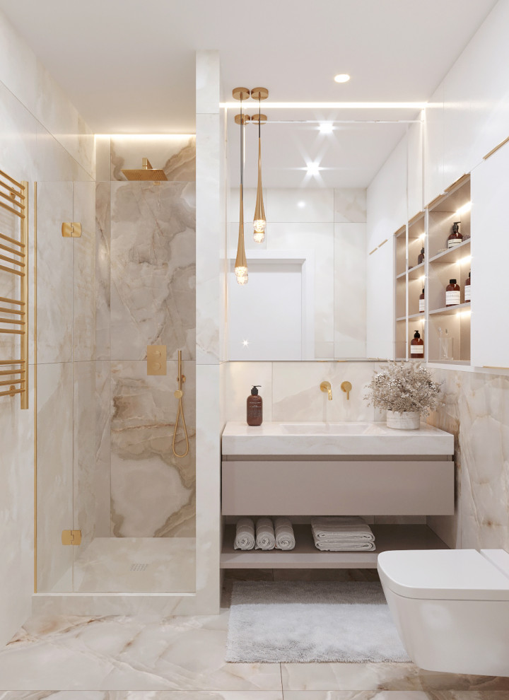 ДИЗАЙН ОДНОКОМНАТНОЙ КВАРТИРЫ ДЛЯ ДЕВУШКИ 49 КВ.М