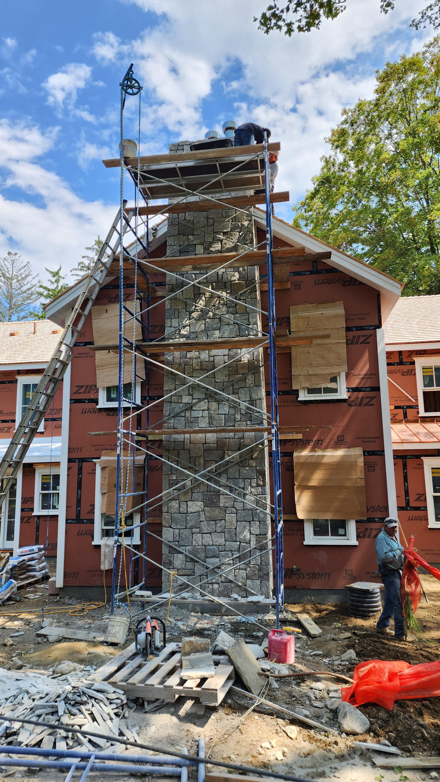 Pound Ridge Historic Makeover - In progress