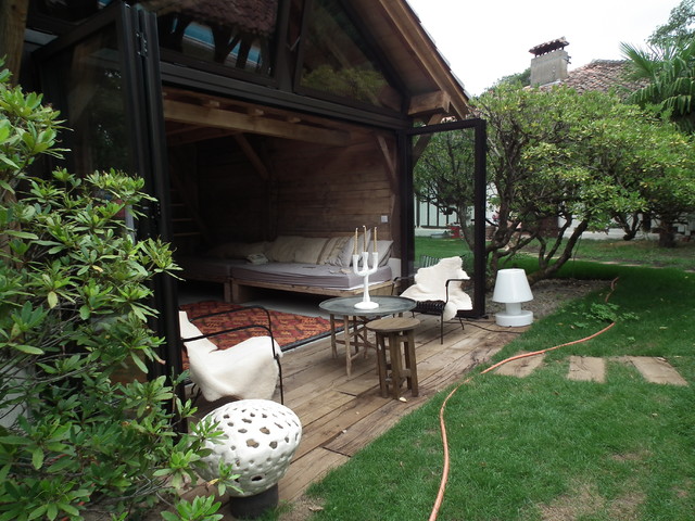 cabane casa-de-campo-porche