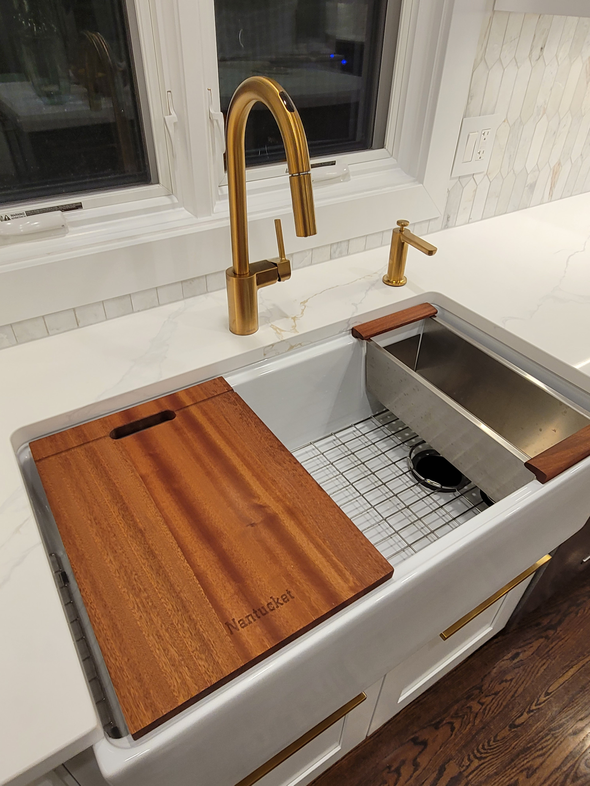 Custom Kitchen with Built-ins and Butler's Pantry