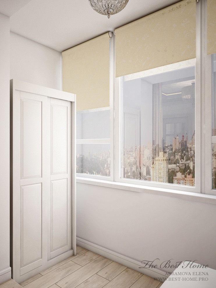 Светлая классика в Пушкине. Трехкомнатная квартира из однокомнатной