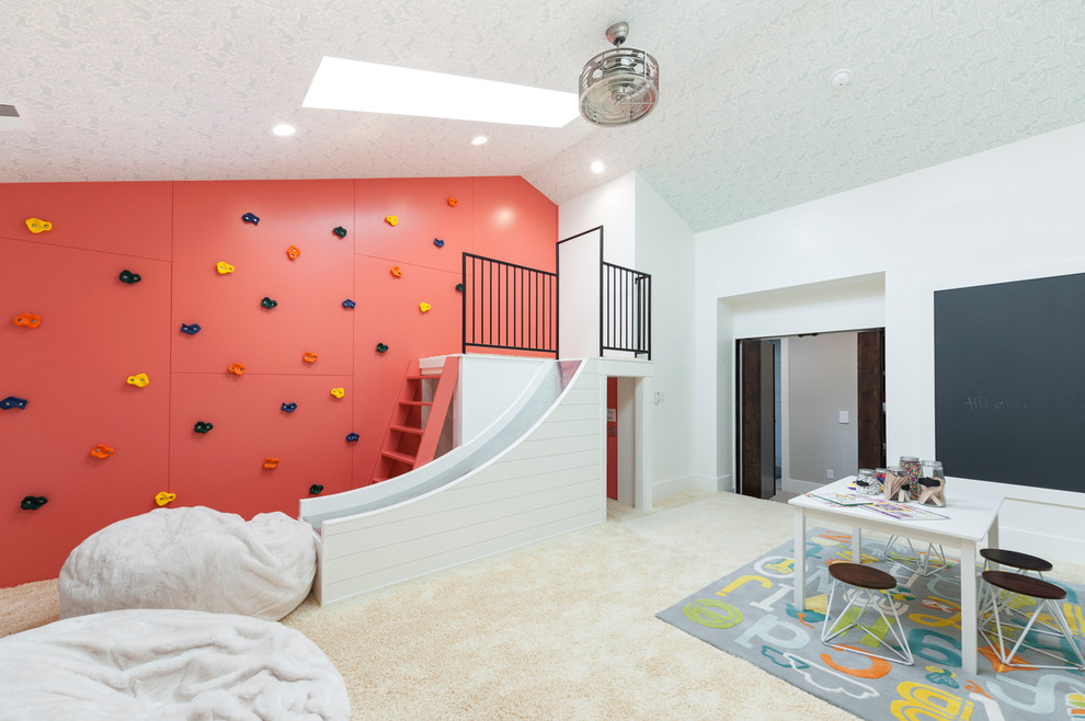 Design ideas for a transitional kids' room in Salt Lake City.