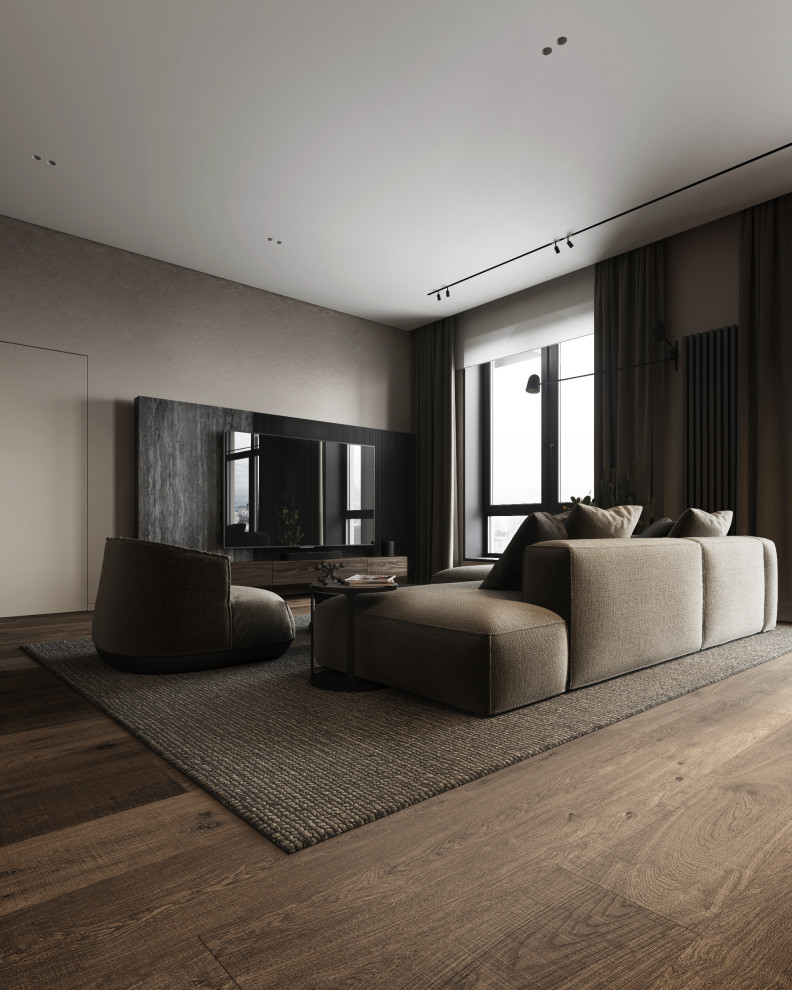 Flat in natural colours | Квартира в природных оттенках