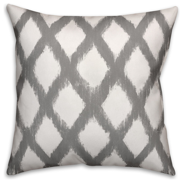 diamond pattern pillow
