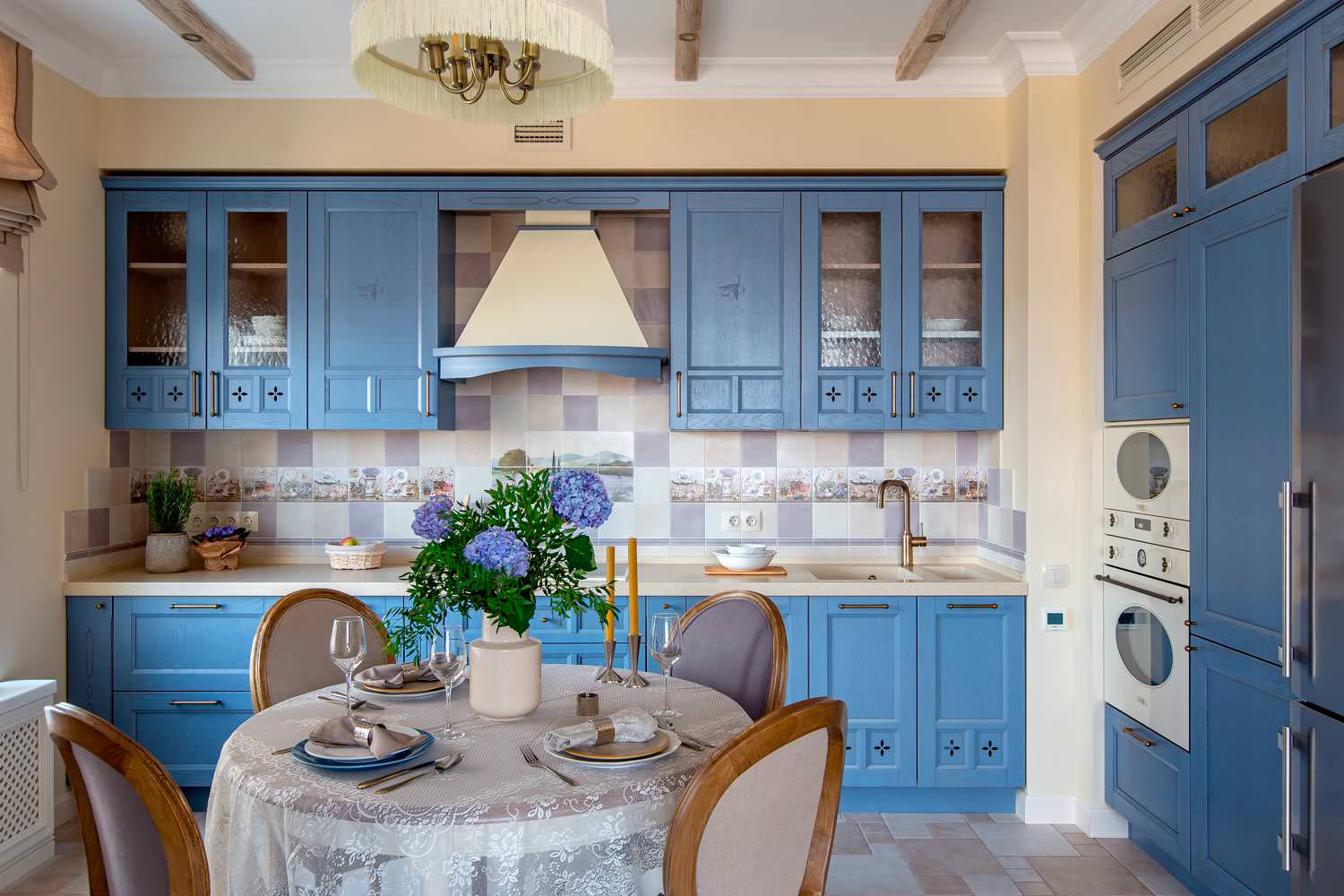 Кухня в стиле "Прованс". Авторы проекта: Замураева Юлия Александровна