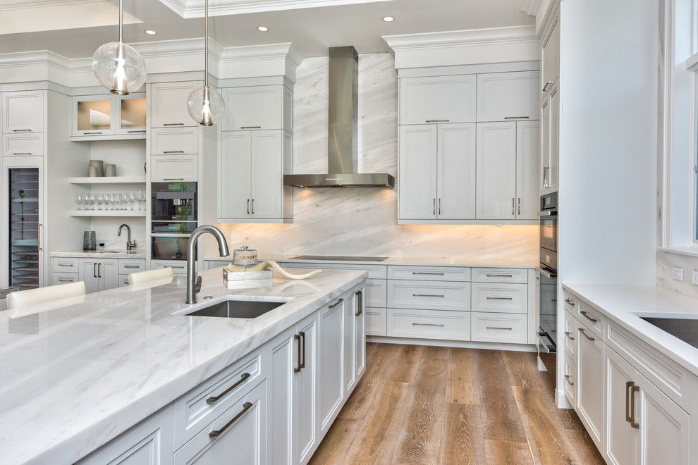 Custom Old Naples Home - Beach Style - Kitchen - Miami - by NP INTERIOR ...