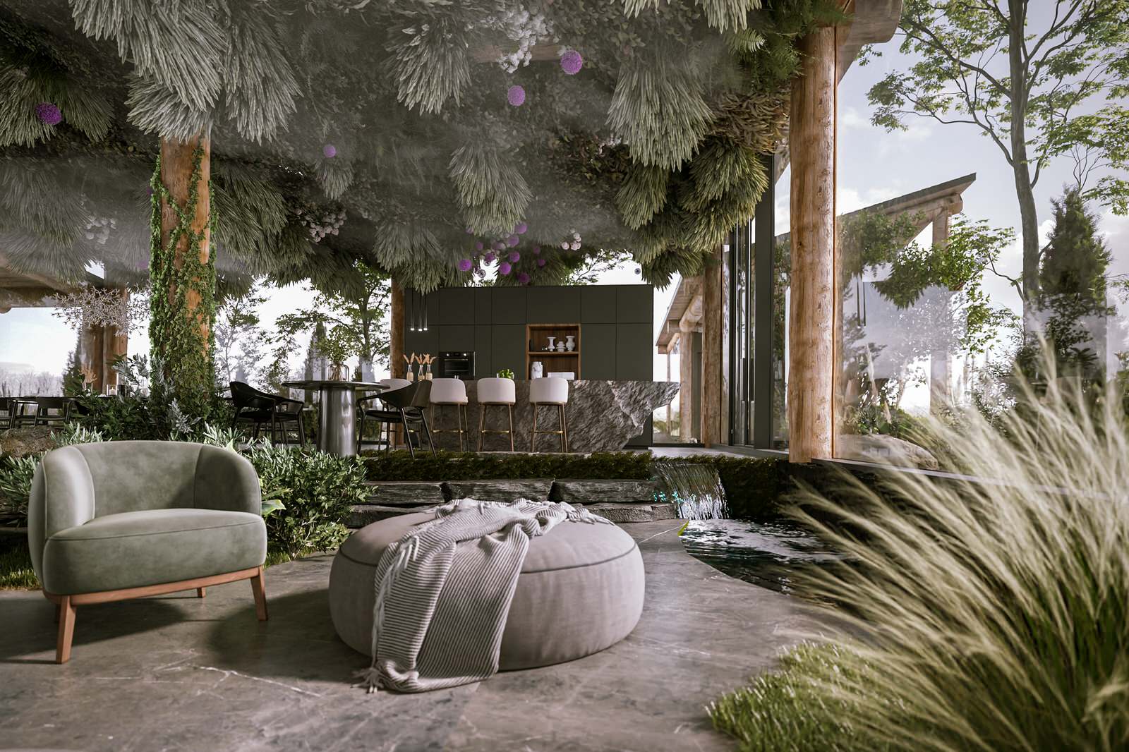 Neoteric Home - Green Wood