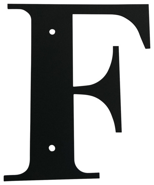 Village Wrought Iron Alphabet Wall Decor Letter F Contemporary Letters By Clickhere2 Houzz - Wrought Iron Letters Home Decor