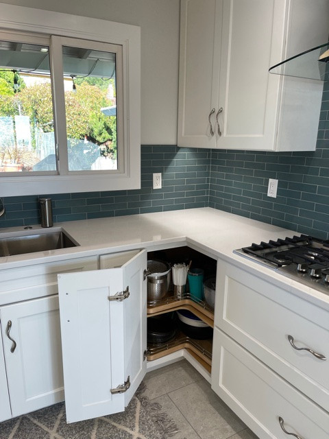 El Cerrito Hills Bright and Brick Kitchen