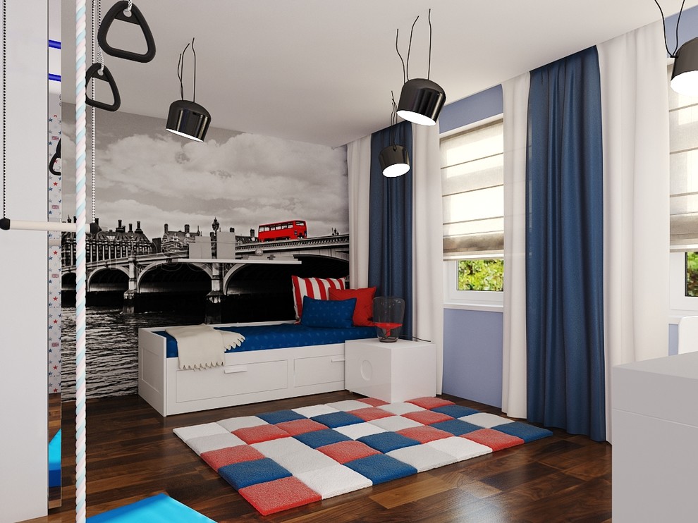 Дизайн интерьера загородного дома, п. Володарский