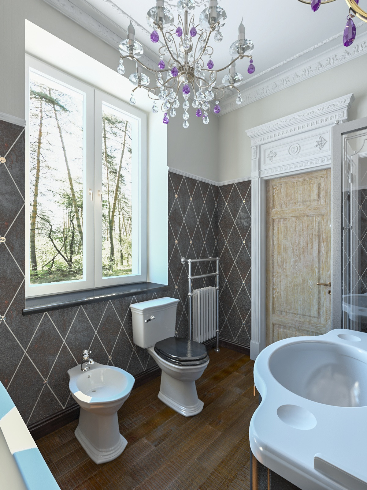 Интерьеры в таунхаусе.