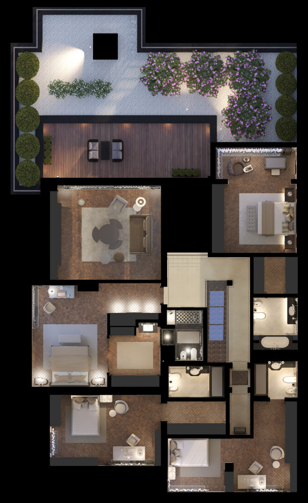 Загородный дом в современном стиле