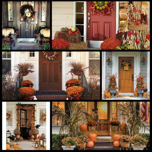 Front Porch Decorating Ideas For Fall Ultimate Home Simple Fall Porch Decor