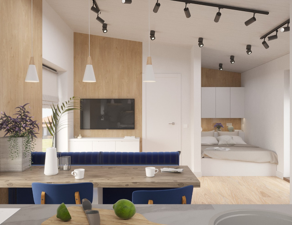 Загородный дом - "студия в поле"