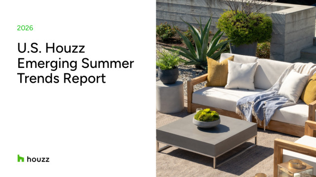 2026 U.S. Houzz Emerging Summer Trends Report