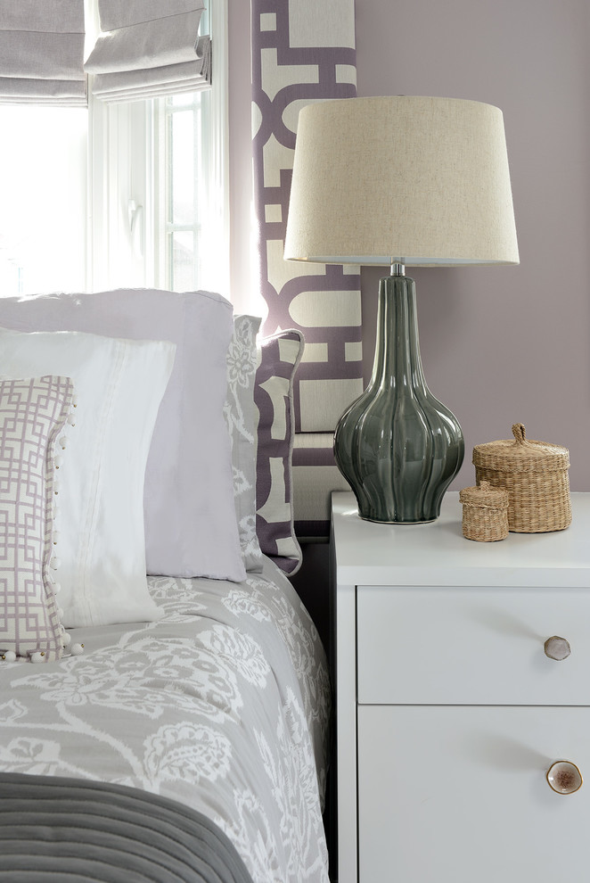 Mid-sized transitional home design photo in Toronto