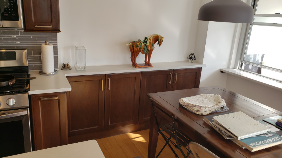 Kitchen remodeling and custom cabinetry addition - Manhattan, NY