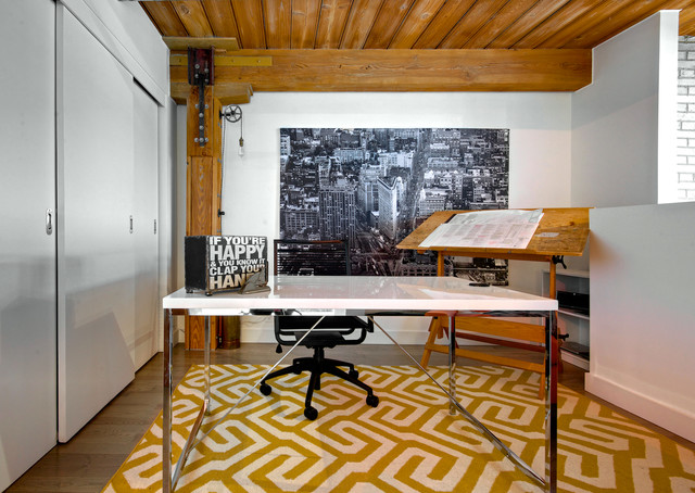 My Houzz: Modern Industrial Loft in Toronto - Industrial - Home Office