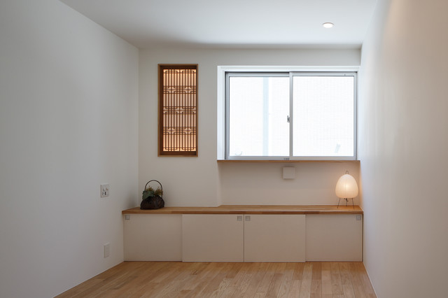 関町北の家 skandinavisch-schlafzimmer