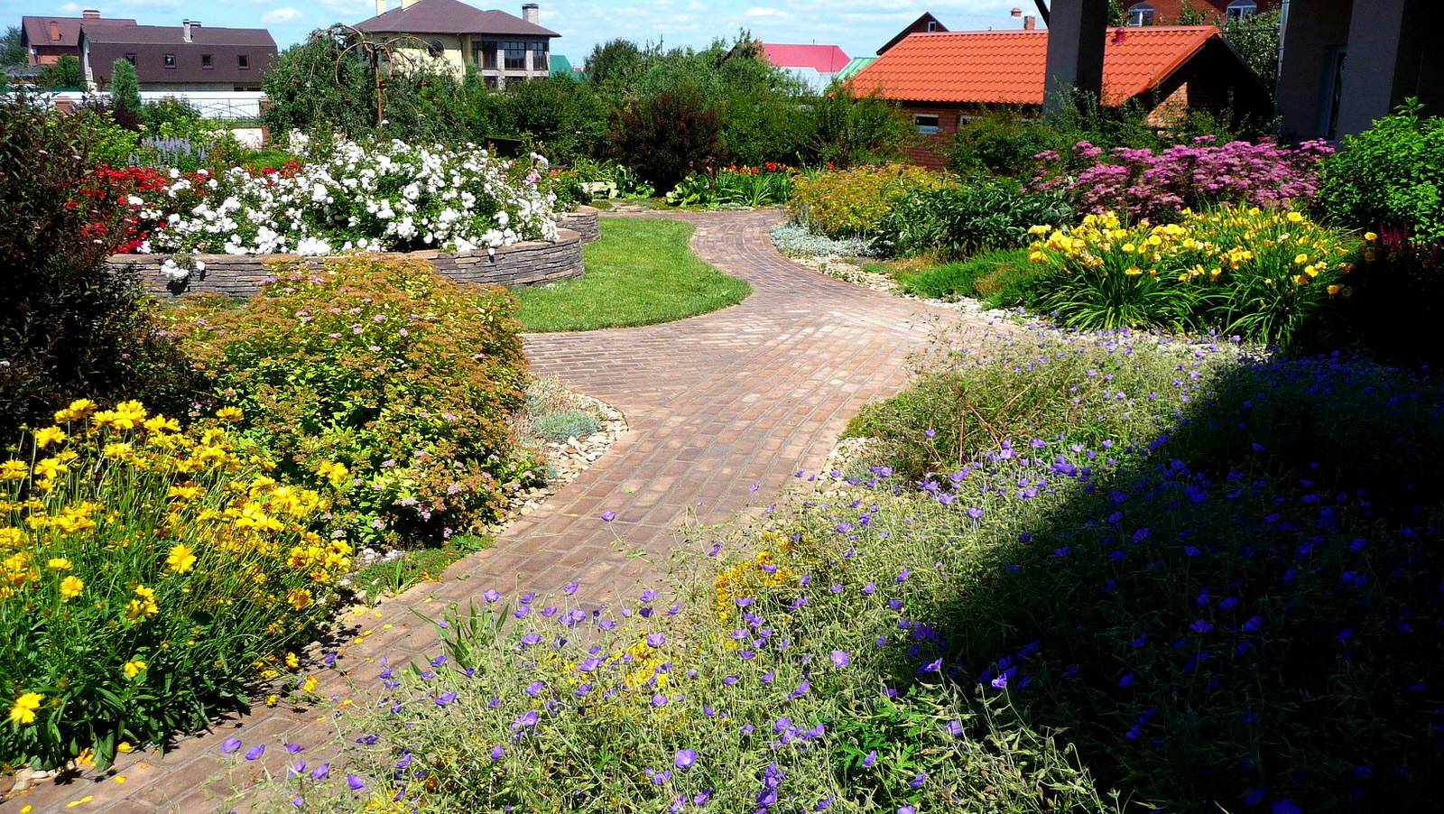 Сад на двух ярусах