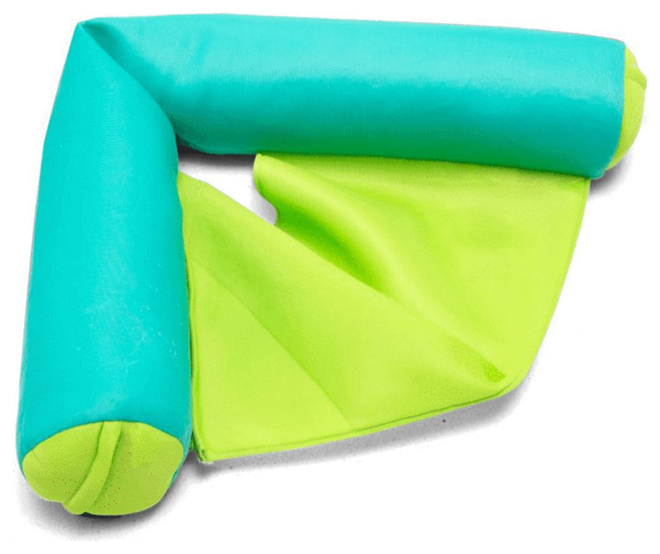 Big Joe Noodle Sling Pool Float Aqua/Green Modern Pool Toys And