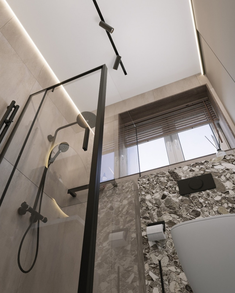 п.Родной_Санузлы 1 и 2 этаж